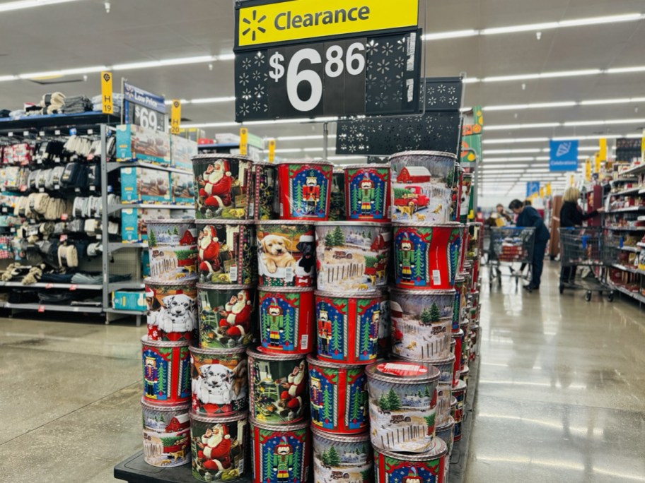 50% off Christmas Items - Popcorn Tins