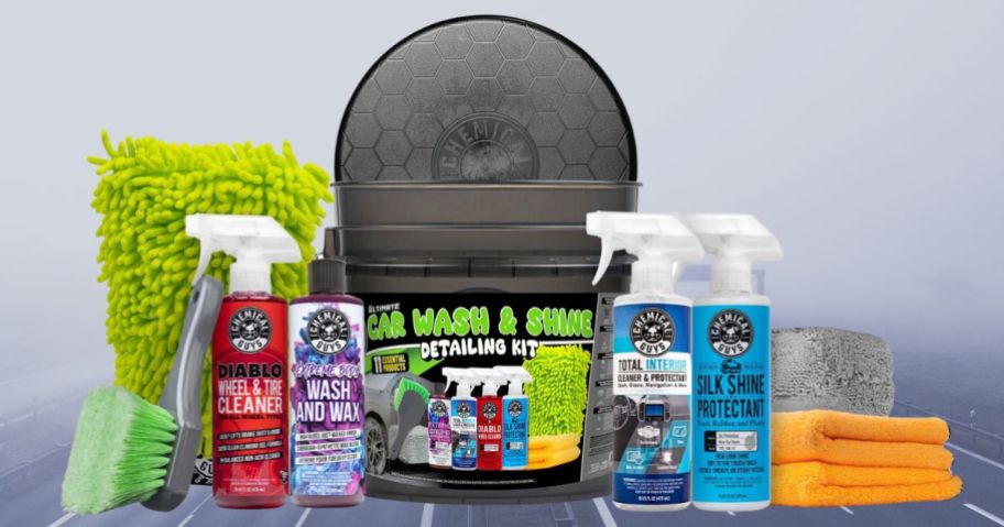 Chemical Guys Ultimate Car Wash & Shine Detailing Kit