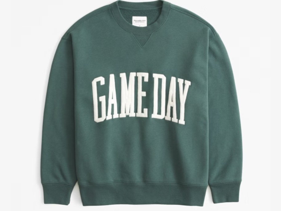 Abercrombie & Fitch Game Day Vintage Sunday Crew