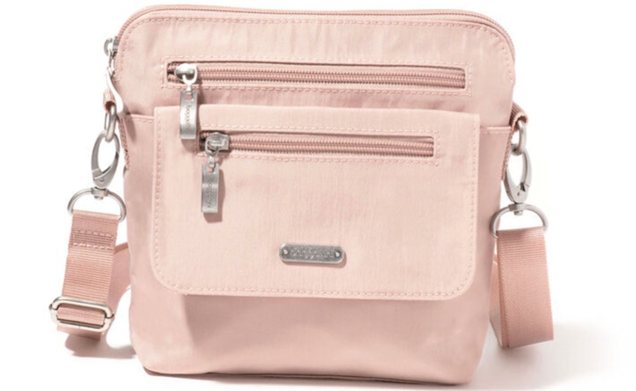 pink baggallini crossbody bag