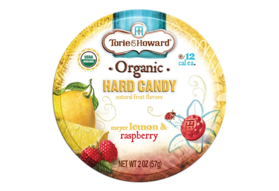 Torie and Howard Raspberry and Lemon Hard Candies