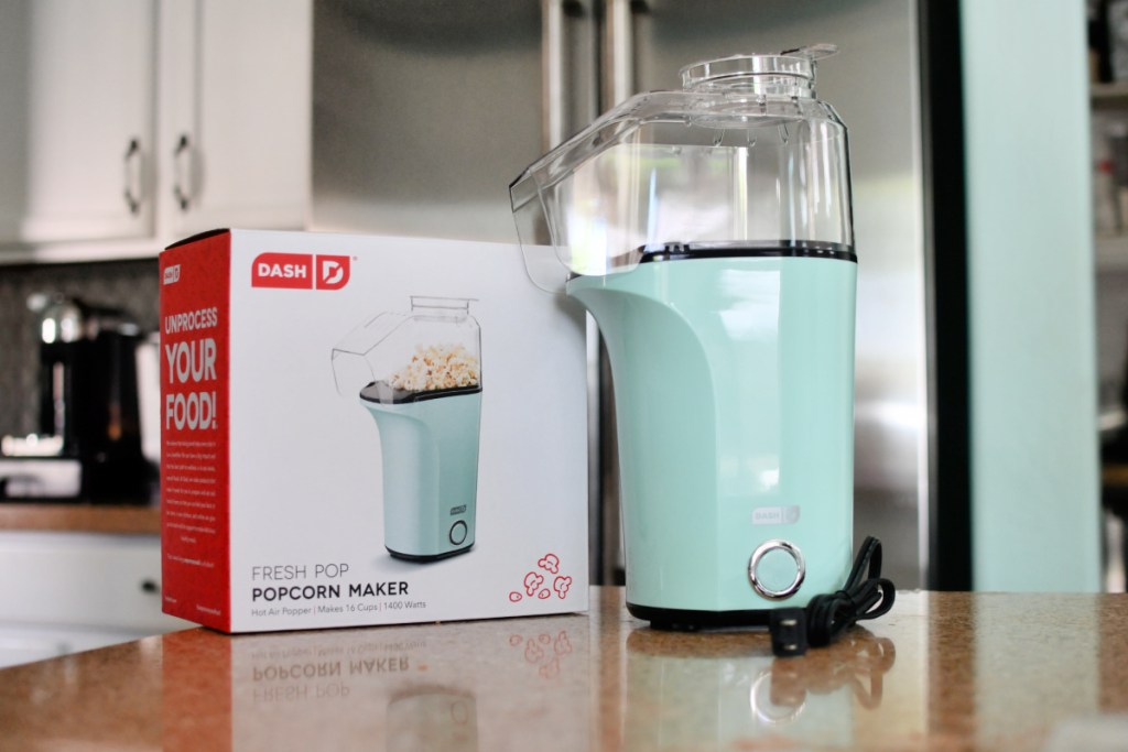 dash popcorn maker in the box