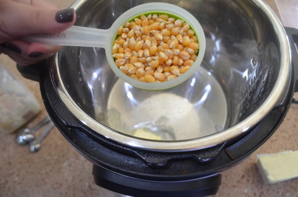 instant pot popcorn