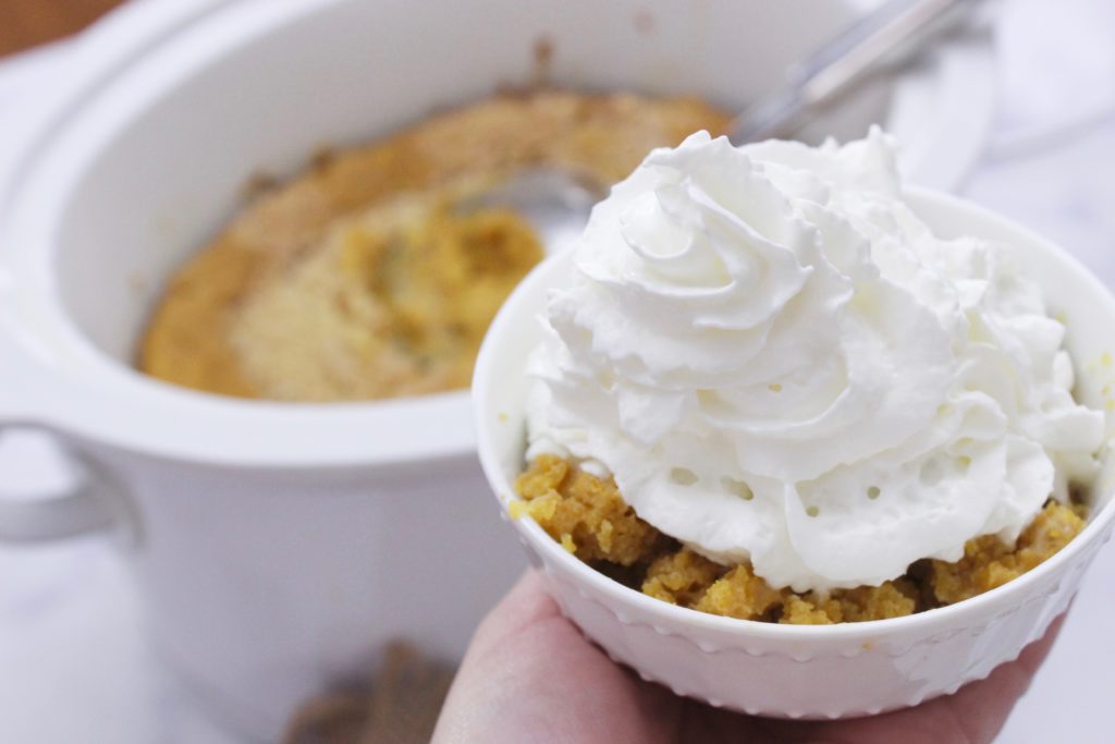 pumpkin dump cake