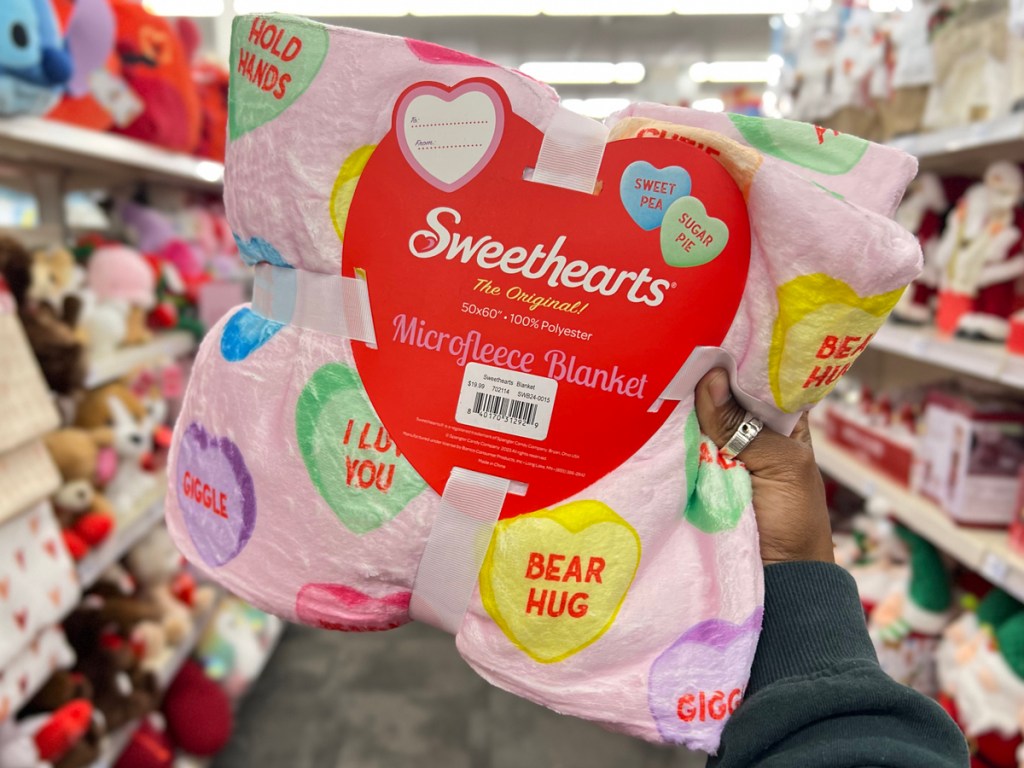 Sweethearts Micro Fleece Blanket at CVS