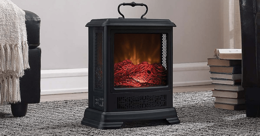 Portable Stove Heater w: Flame Effect