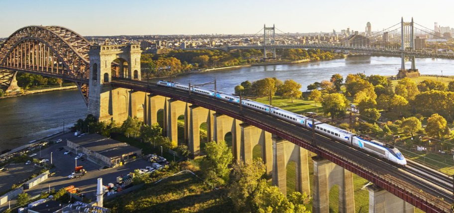 amtrak train in new york