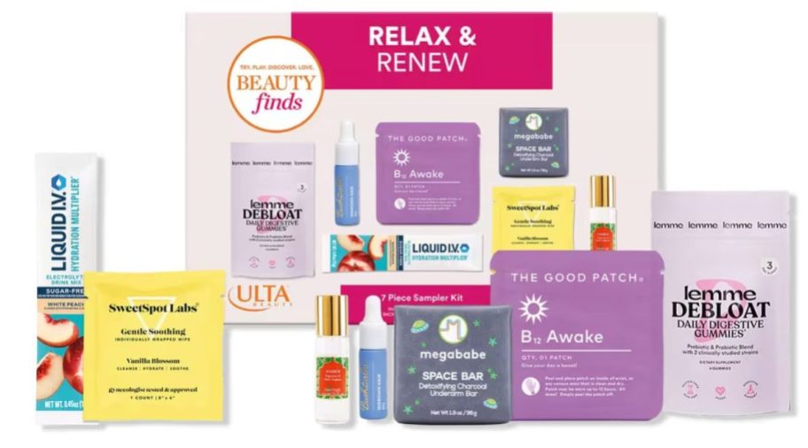 ULTA Beauty Relax & Renew stock image