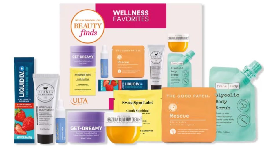 ULTA Beauty Wellness Favorites stock image