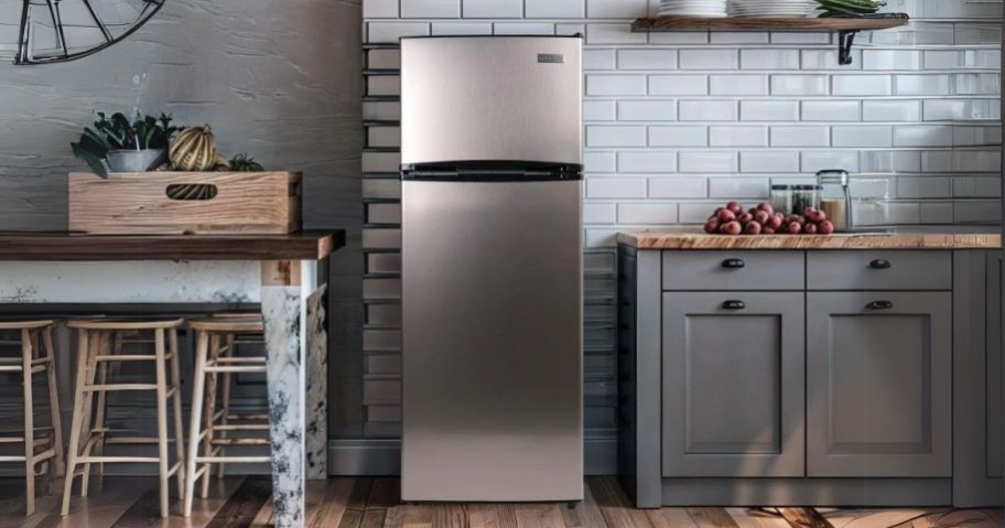 Frigidaire 7.5-Cubic Foot Refrigerator in kitchen