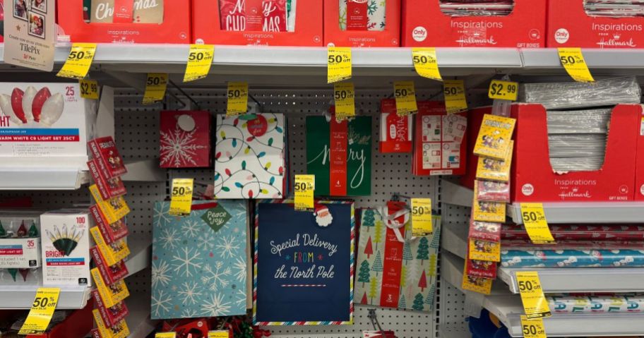 Walgreens Wrapping Paper & Boxes