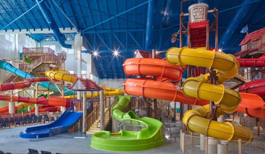 great wolf lodge water slides