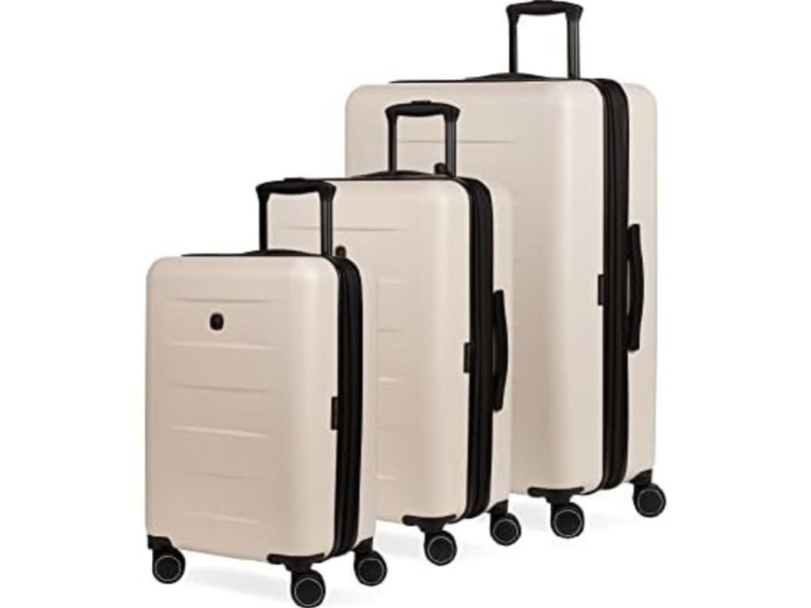 SwissGear Eclipse Hardside Expandable 3-Piece Luggage Set