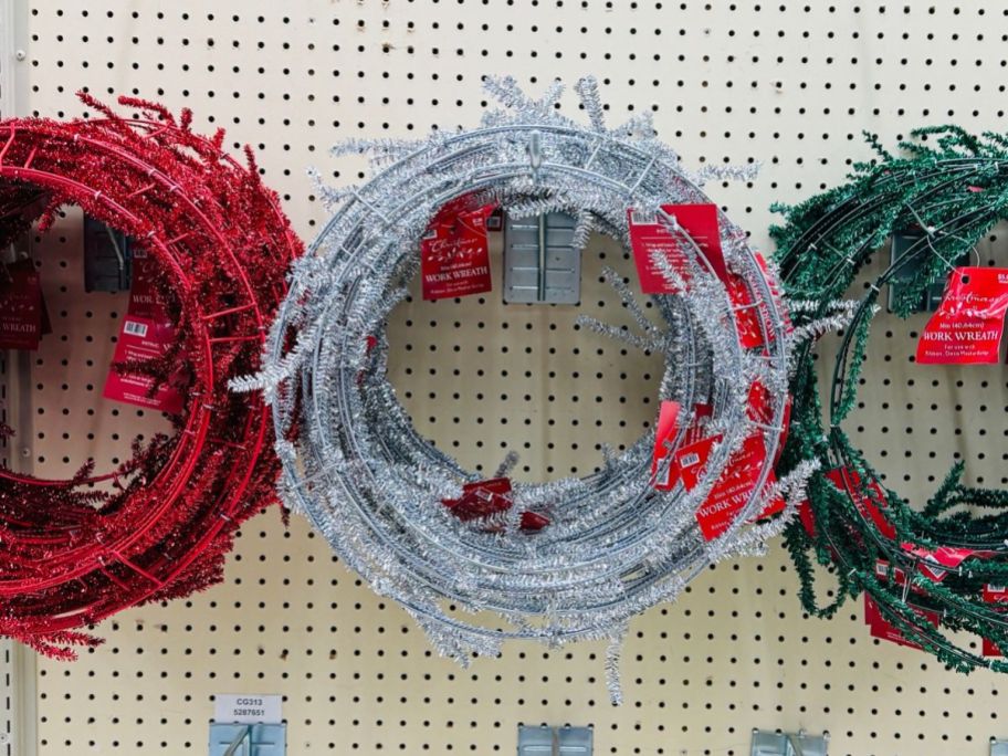 Hobby Lobby Christmas Work Wreathes