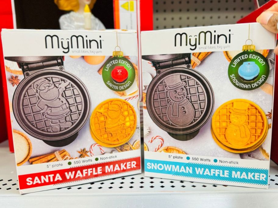 MyMini Christmas Waffle Makers