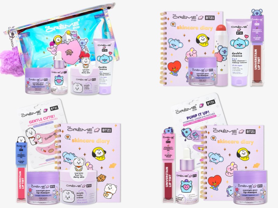 The Creme Shop BT21 Skincare Sets