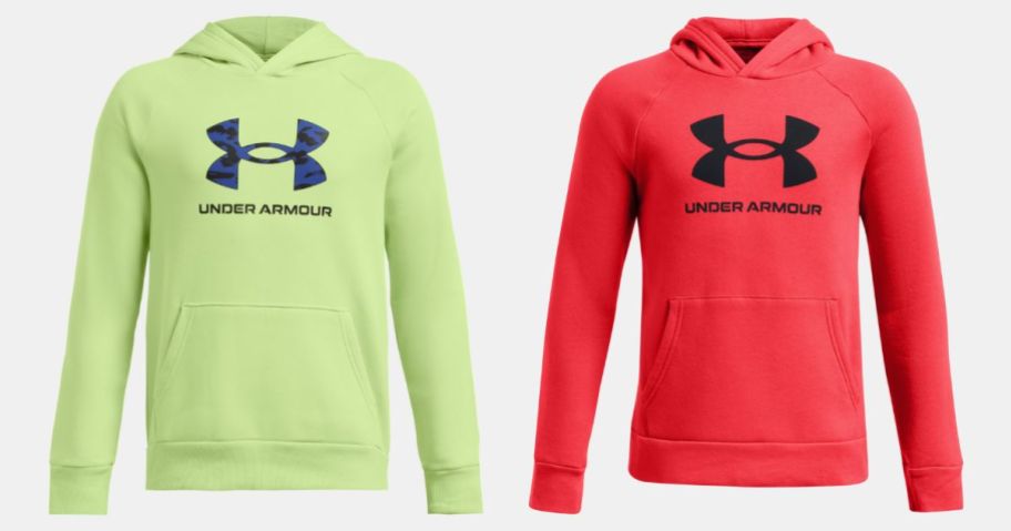 under armour hoodie stock images