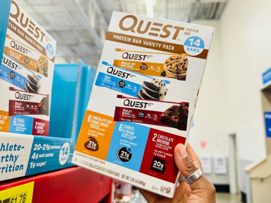 Quest Protein Bars Gluten Free Variety Pack 14-Count