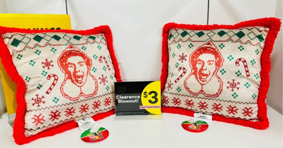 JC Penney Buddy the Elf Pillow