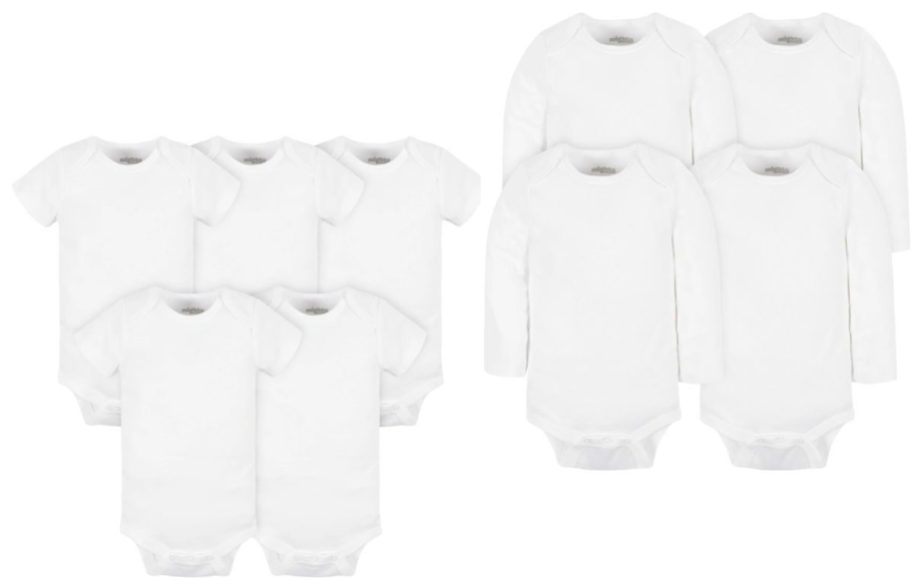 Gerber Baby Bodysuits 5-pack