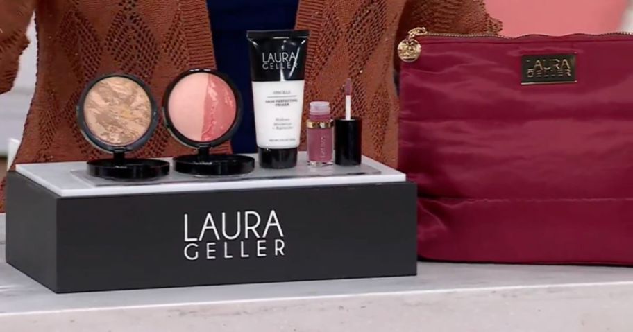 Laura Geller Makeup Set with Bag