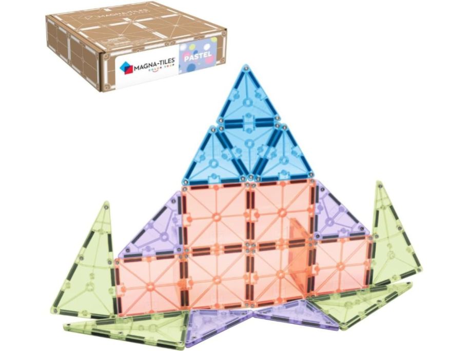 MAGNA-TILES Pastel with a box