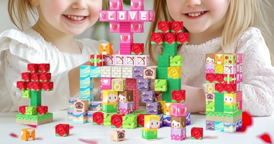 GobiDex Magnetic Blocks Building Gift for Valentine's Day