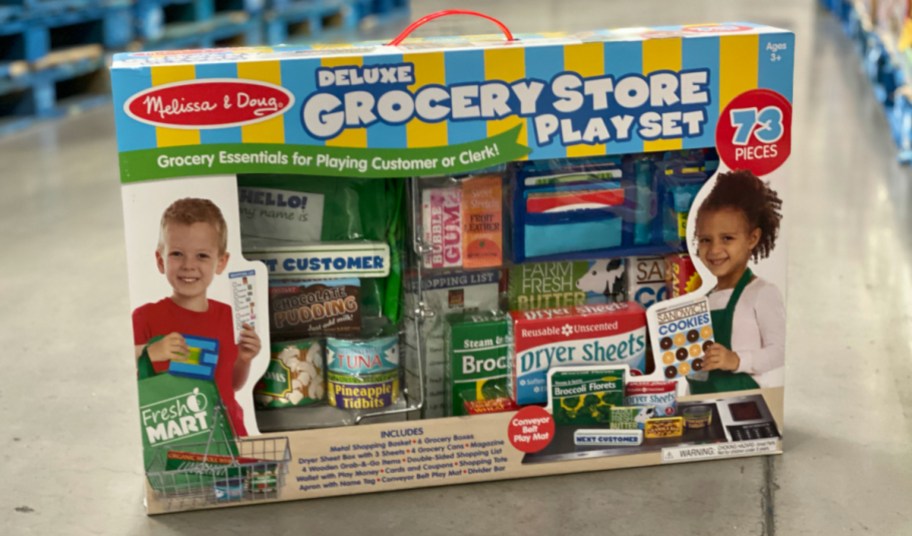 Melissa & Doug 73-piece Deluxe Grocery Store Set