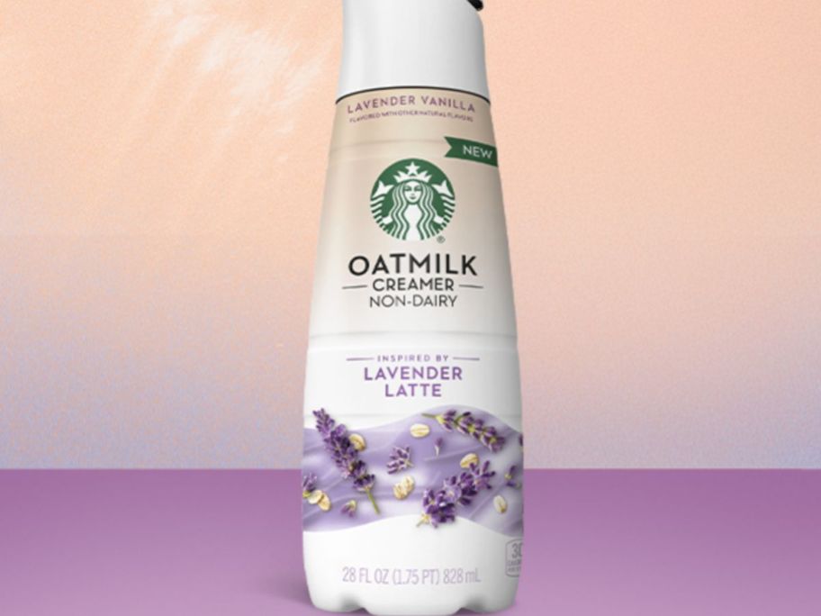 Starbucks Oatmilk Lavender Latte Stock