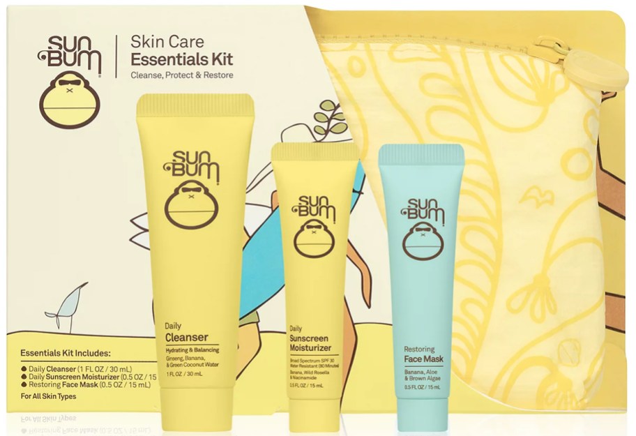 sun bum beauty gift set box