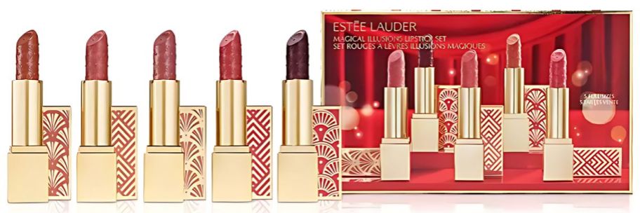 Estée Lauder 5-Piece Magical Illusions Full-Size Lipstick Set 