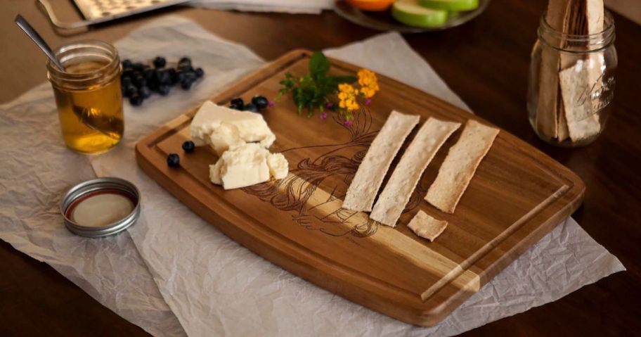 Toscana Charcuterie Board on table