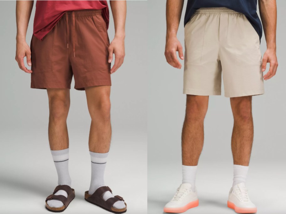 brown and ten mens shorts