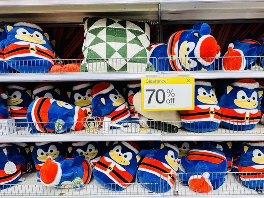 Target Clearance Sonic the Hedgehog Squishmallows