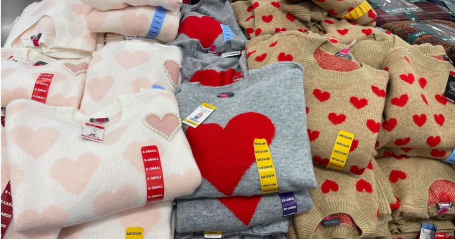 Sam's Club Valentine Sweaters