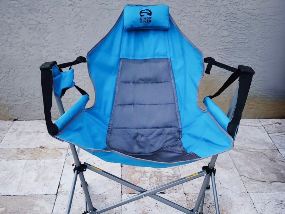 blue kings river swing chair