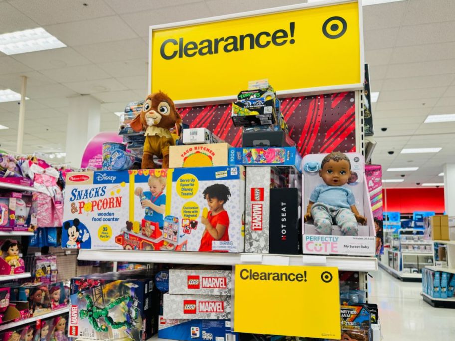 Target Toy Clearance End Cap