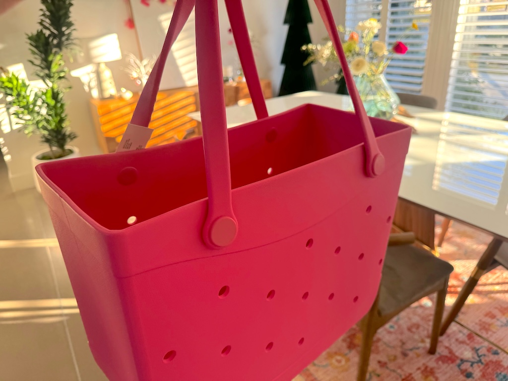 Target's pink tote bag 