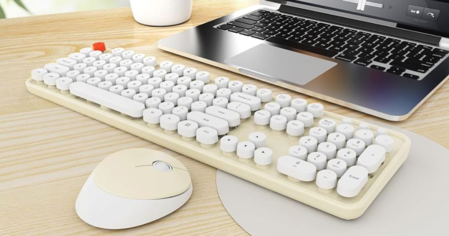 Wireless Keyboard and Mouse Combo