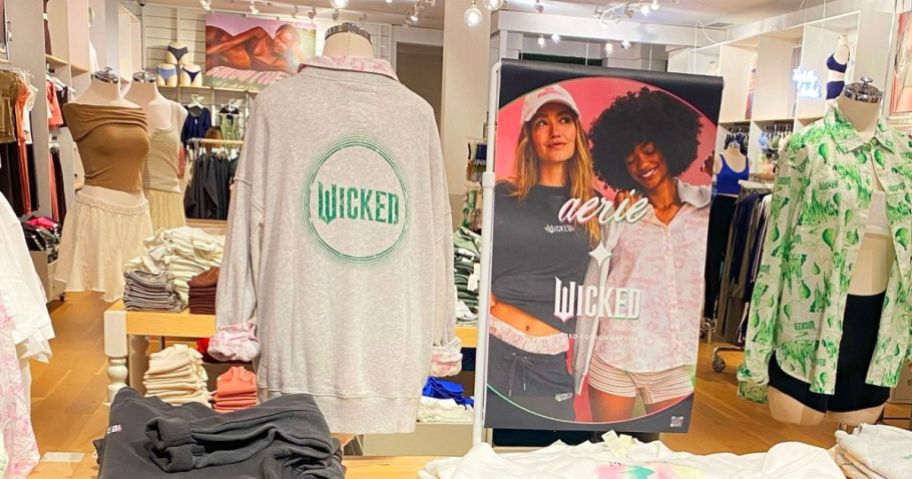 aerie x wicked in store