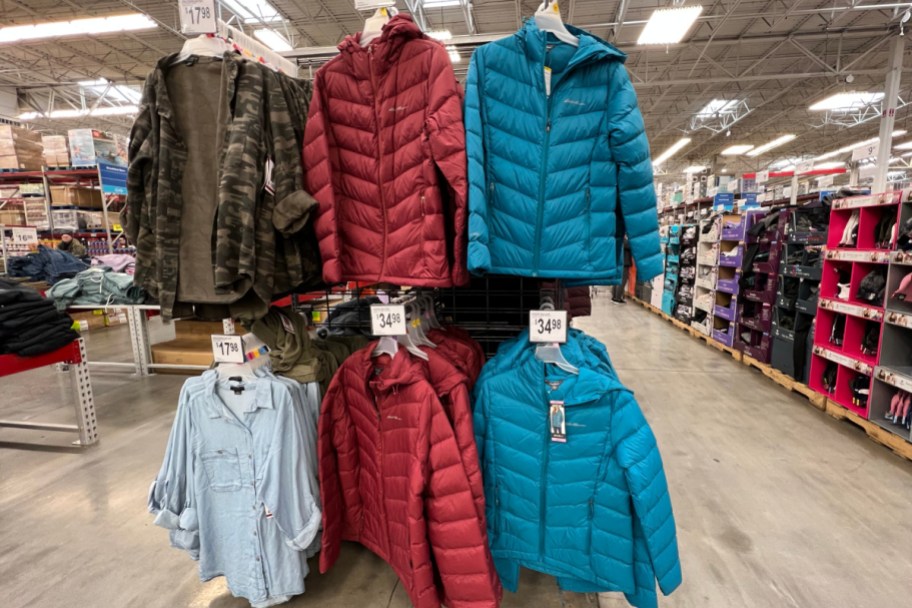 eddie bauer jackets in store