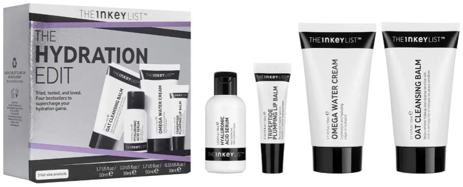 The INKEY List The Hydration Edit Holiday Set