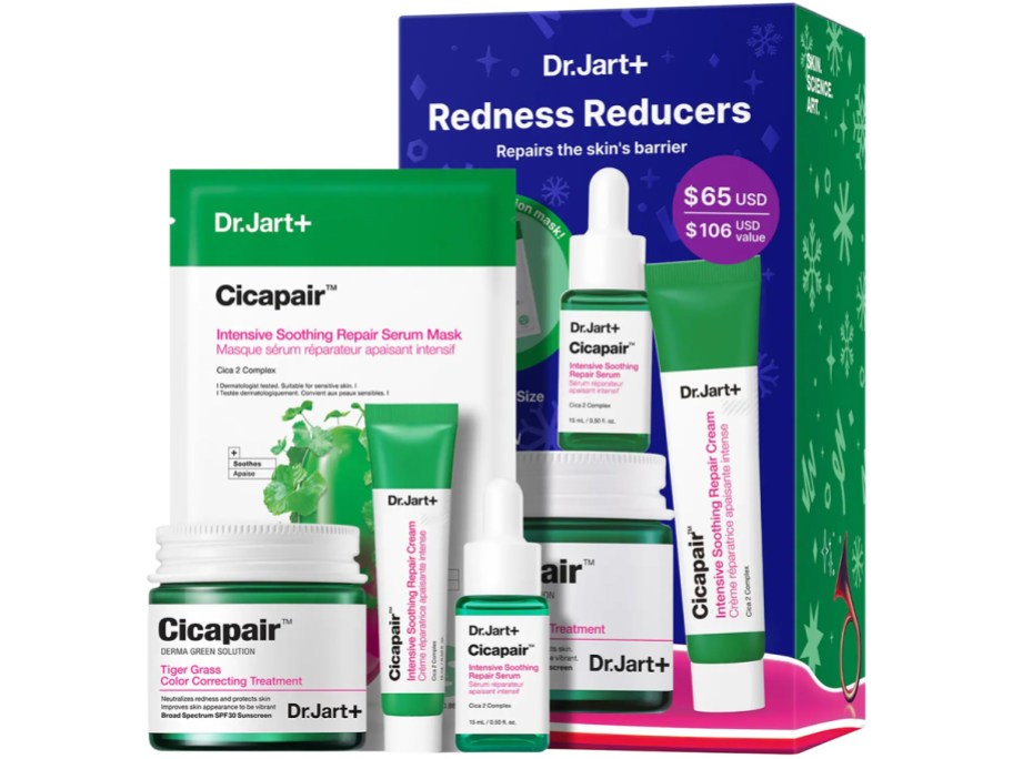 Dr. Jart+ Cicapair Redness Reducers Gift Set for Sensitive Skin