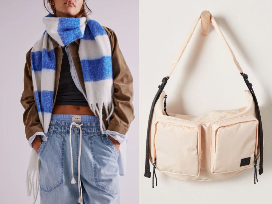 Free People Scarf and Bag