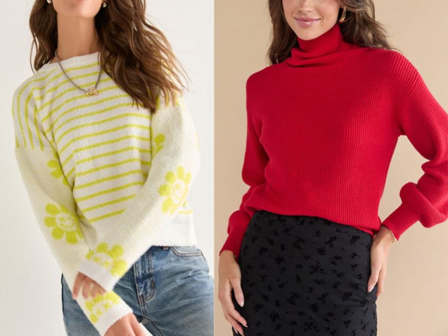 Stock images of Francescas Sweater & Turtleneck