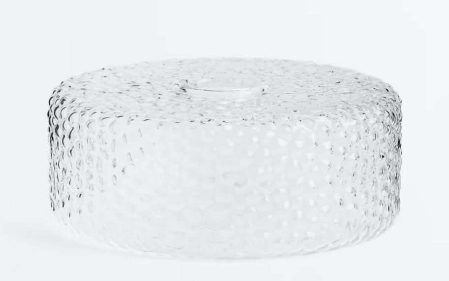 h&M small textured glass vase