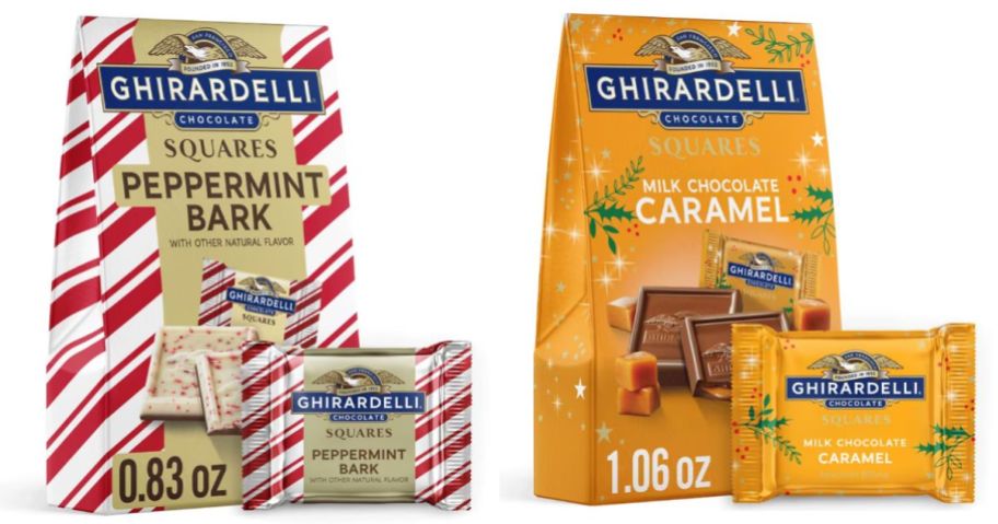 Ghirardelli Squares Bag stock images