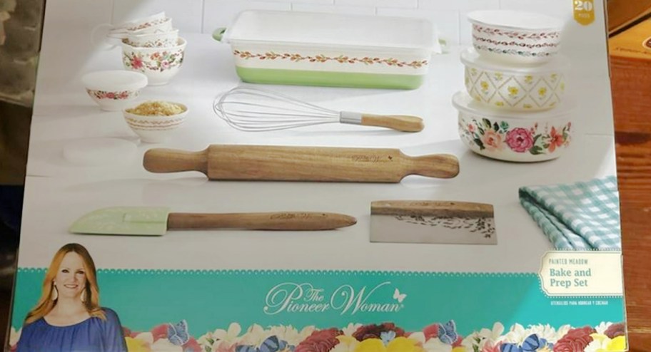 Pioneer woman wooden spoon set-2