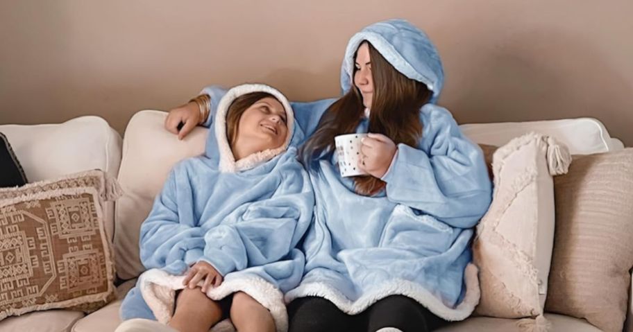 Bedsure Wearable Blanket Hoodie