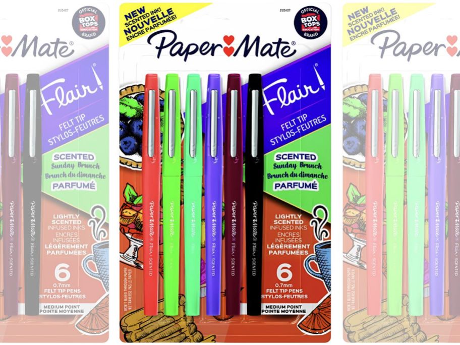 Papermate Scented Flair Pens 6-Pack